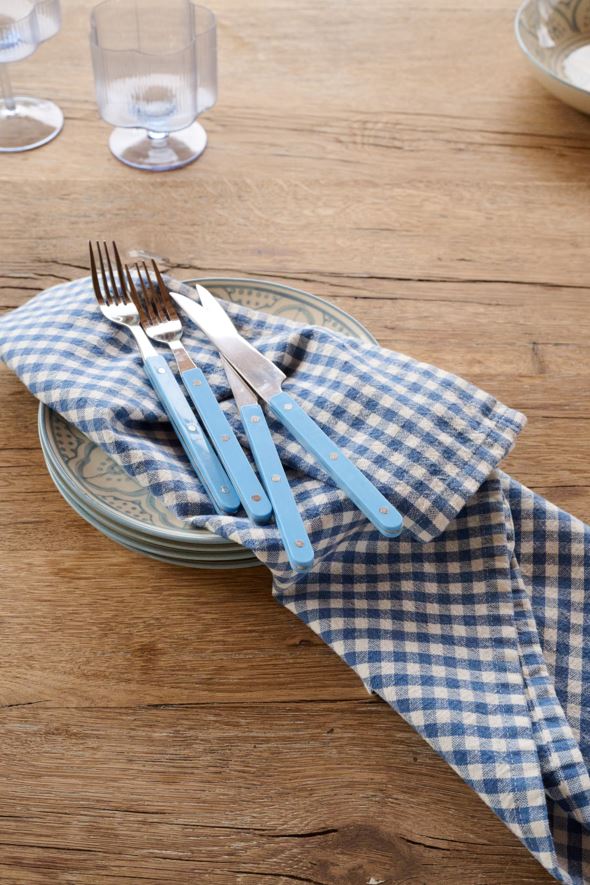 Kjøkkenhåndkle blå - 2