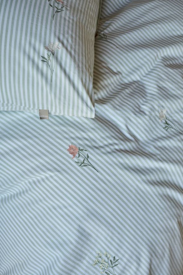 Sengesett lindegrønn - 4