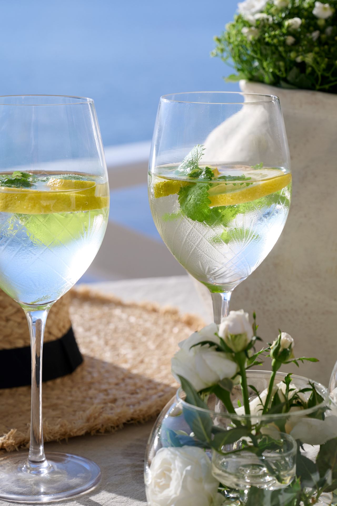 Hvitvinsglass transparent - 5