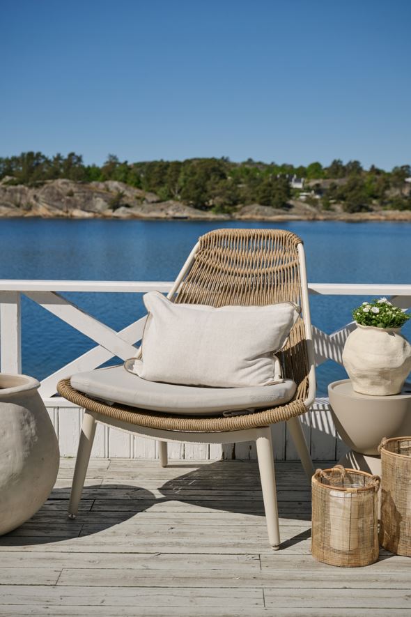 Loungestol offwhite - 2