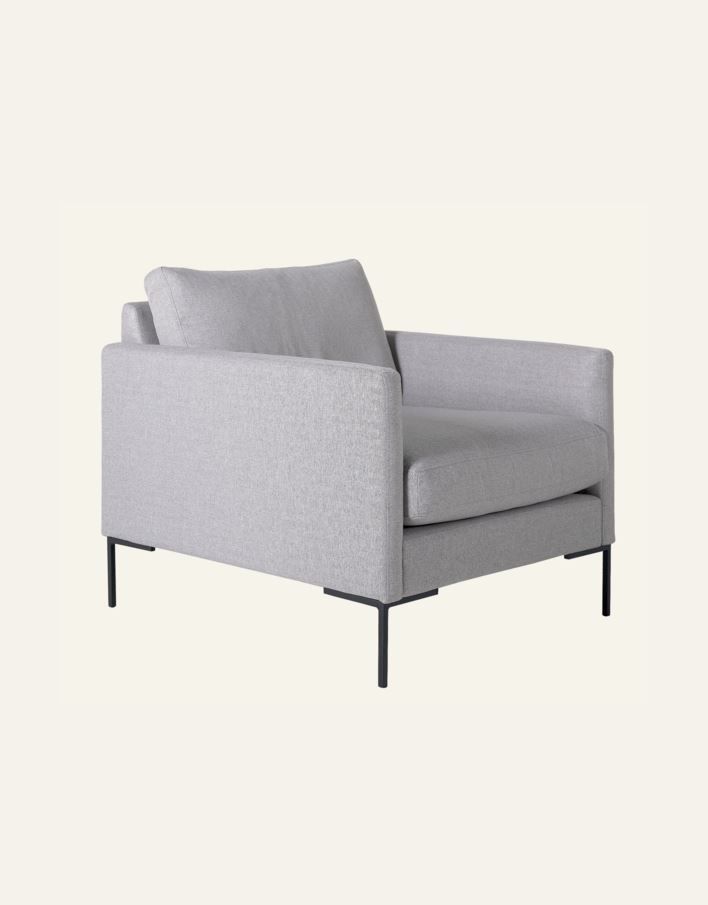 Loungestol lys grå - 6