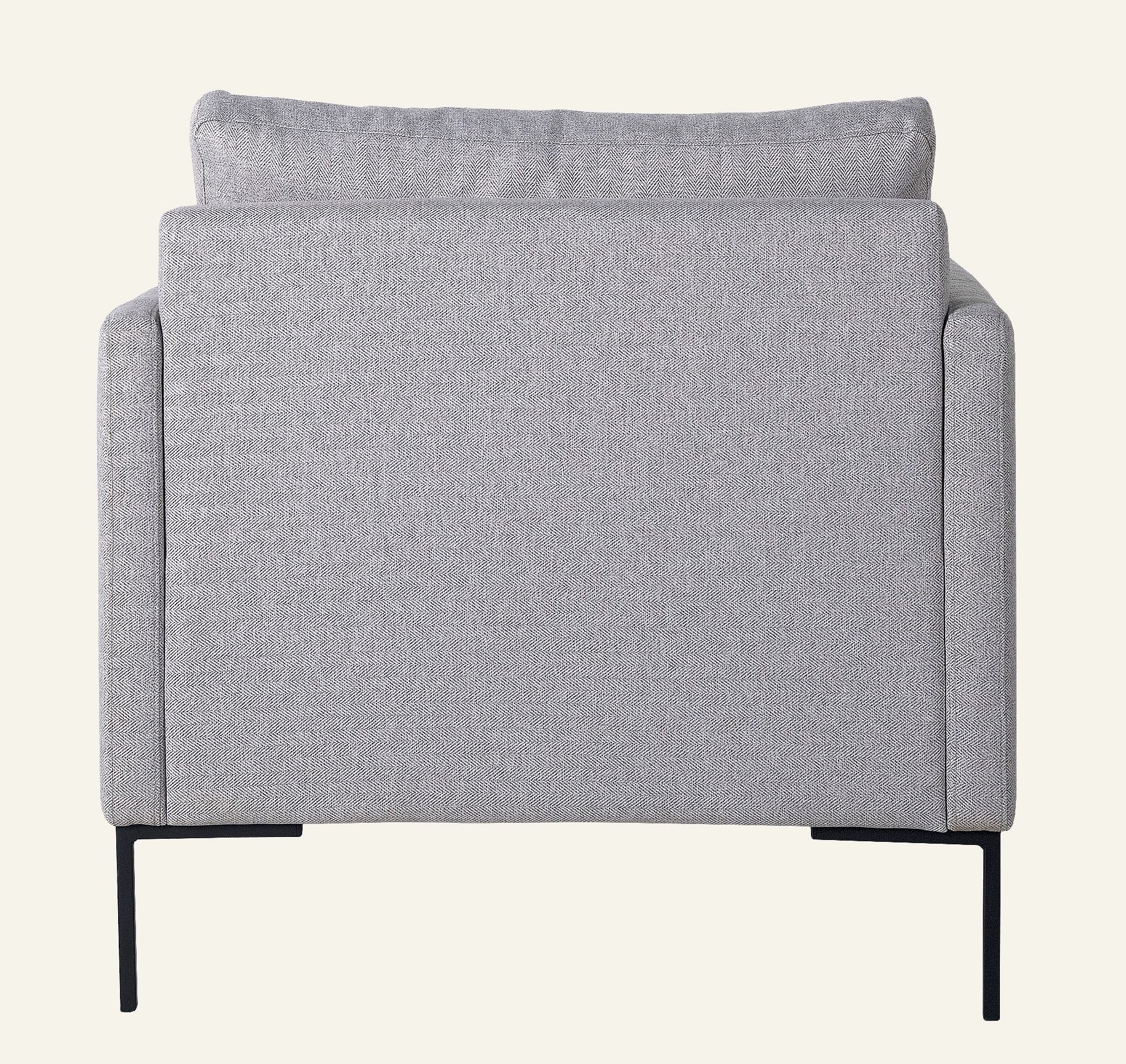 Loungestol lys grå - 5