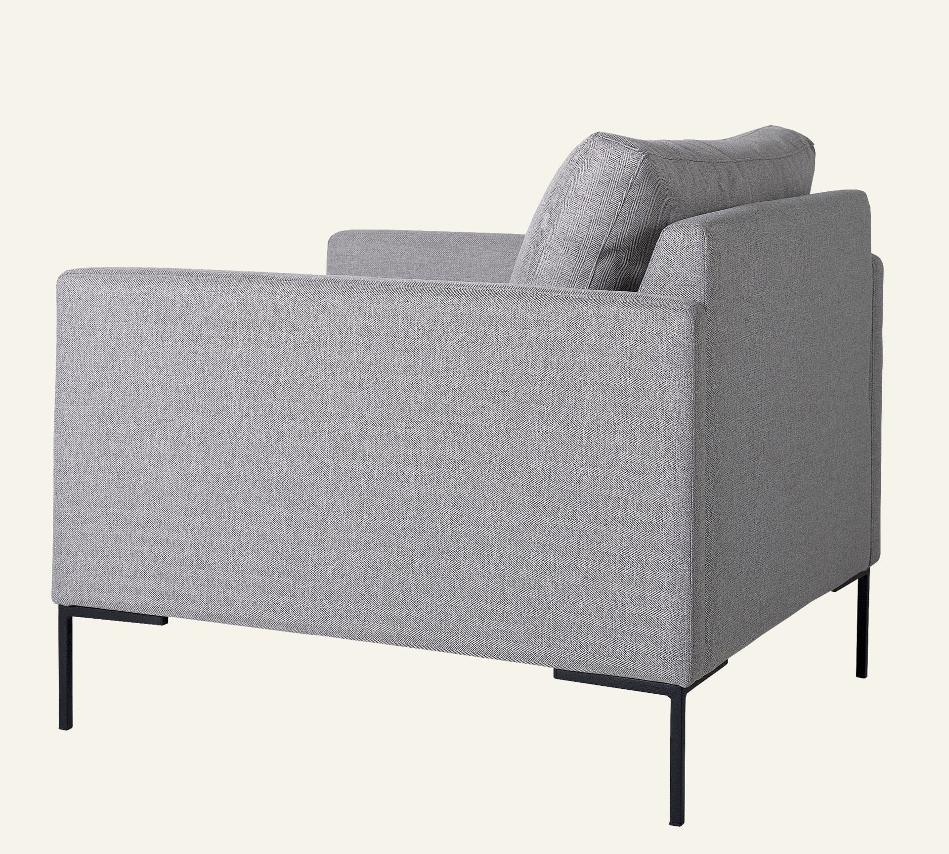 Loungestol lys grå - 8