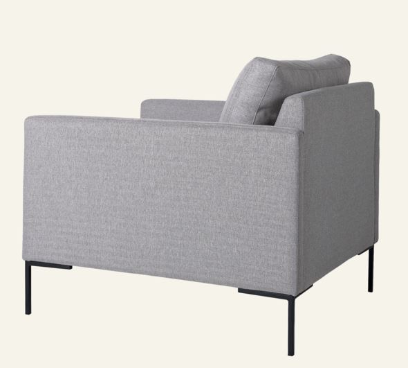 Loungestol lys grå - 8