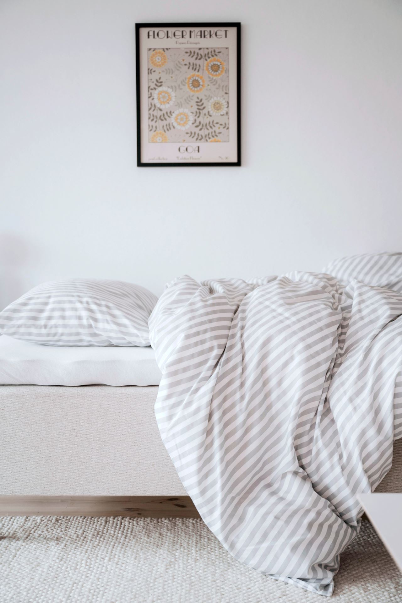 Bomull sengesett blå - 6