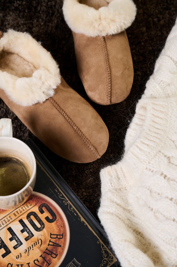 Skinntøfler natur - 3