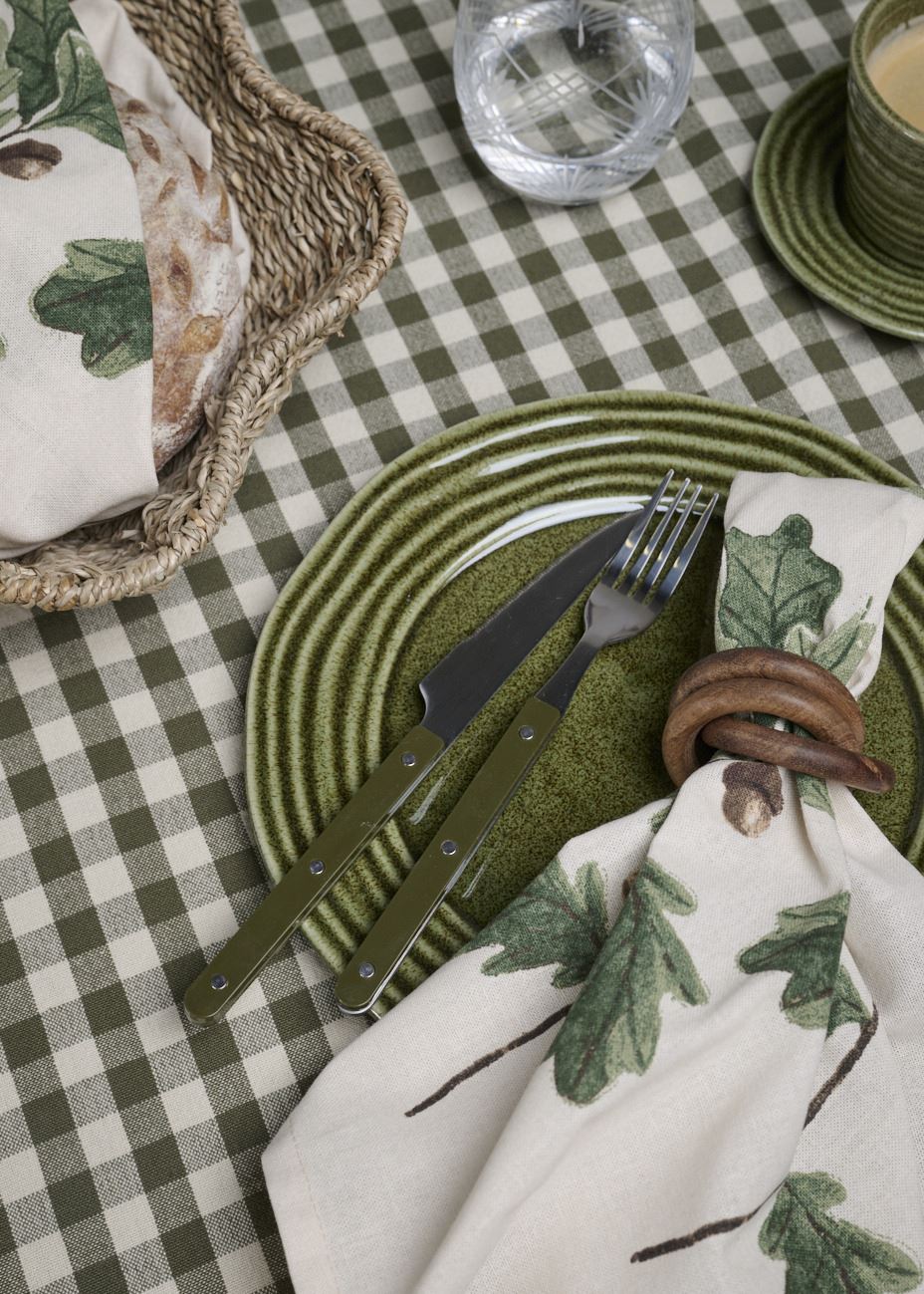 2pk tøyserviett natur - 2