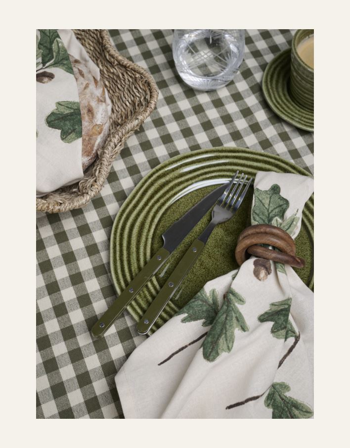 2pk tøyserviett natur - 2