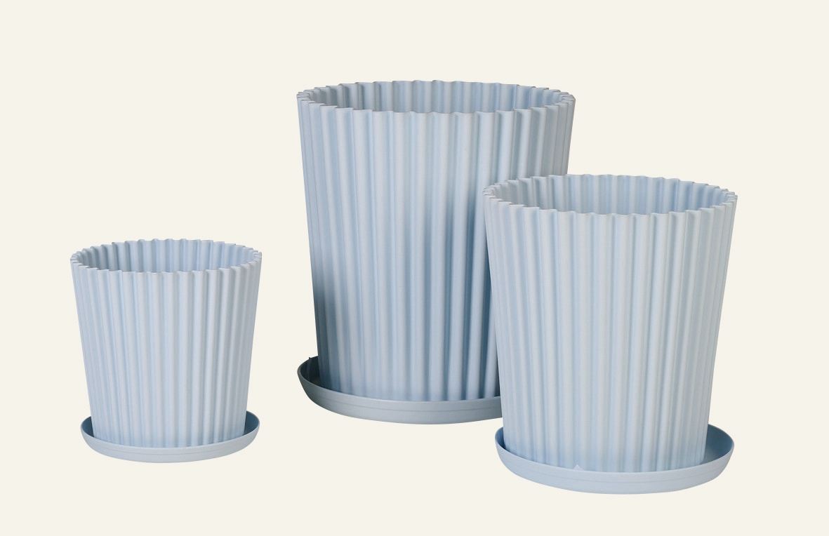 Utepotte lys blå - 4