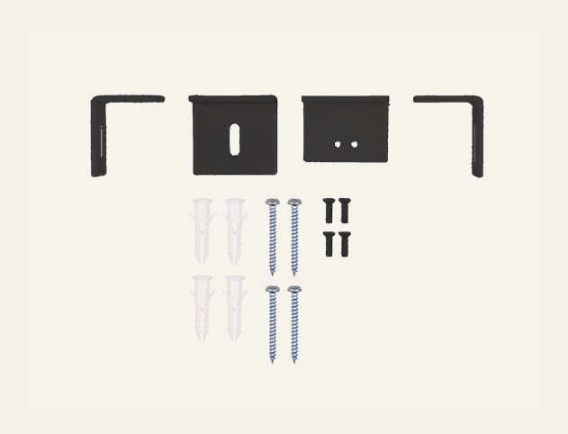 Feste utvending karm svart - 2