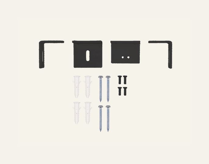 Feste utvending karm svart - 2