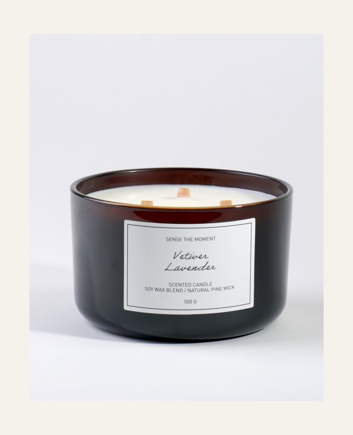 Duftlys gråblå - 500 g gråblå - 1