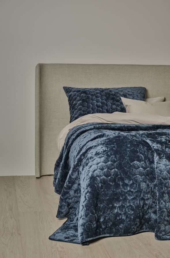 Sengeteppe mørk blå - 2